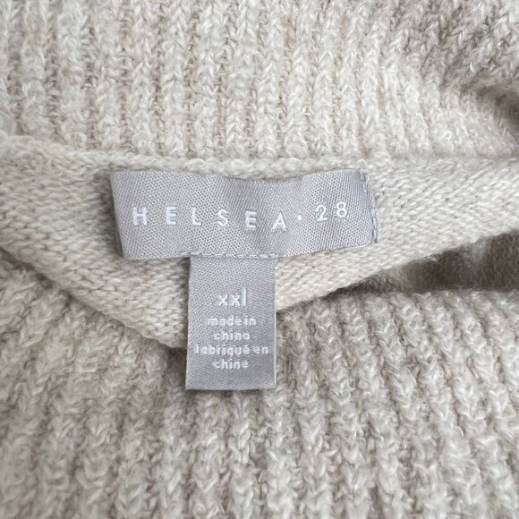 Chelsea28 Women's Cowl Neck Cuffed Sleeves Sweater XXL - Picture 8 of 9